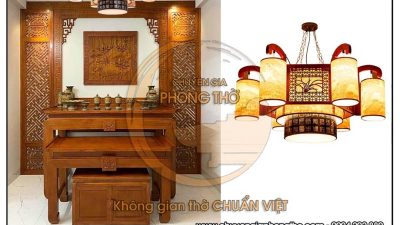 Đèn chùm treo nhà thờ họ DG22