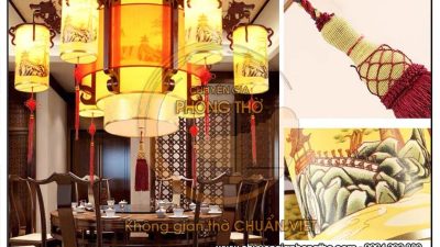 Đèn thả phòng thờ DG12