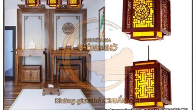 Đèn thả trần gỗ DG13
