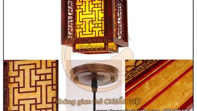 Đèn thả trần gỗ DG13