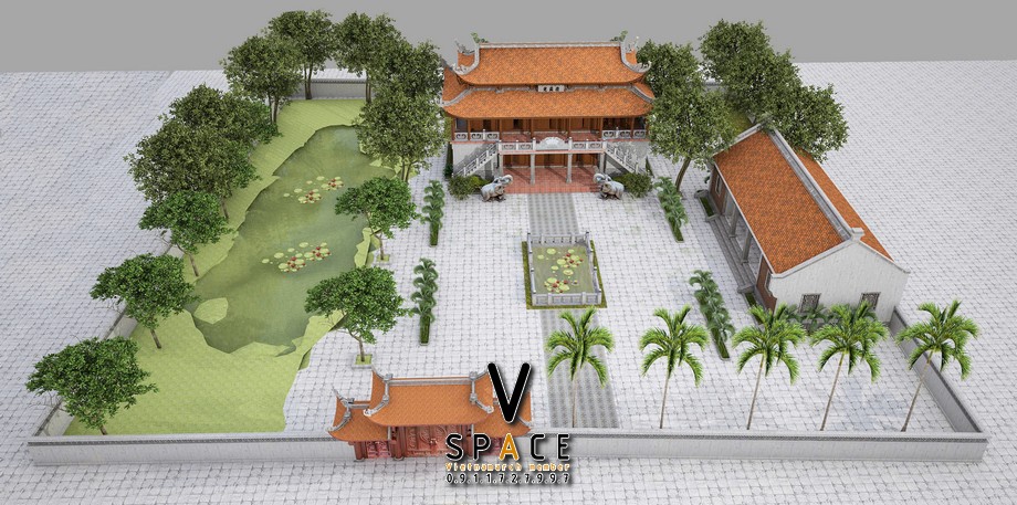 Bản vẽ thiết kế nhà thờ họ 2 tầng 8 mái tại Huyện Phú Lộc, Thừa Thiên Huế Bản vẽ thiết kế nhà thờ họ 2 tầng 8 mái tại Huyện Phú Lộc, Thừa Thiên Huế