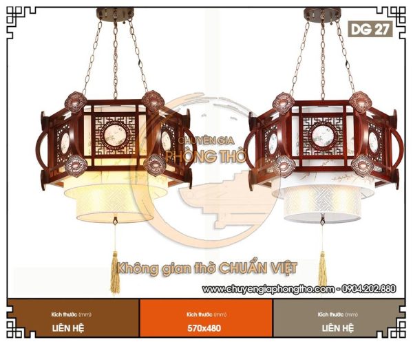 Đèn chiếu sáng phòng thờ DG27