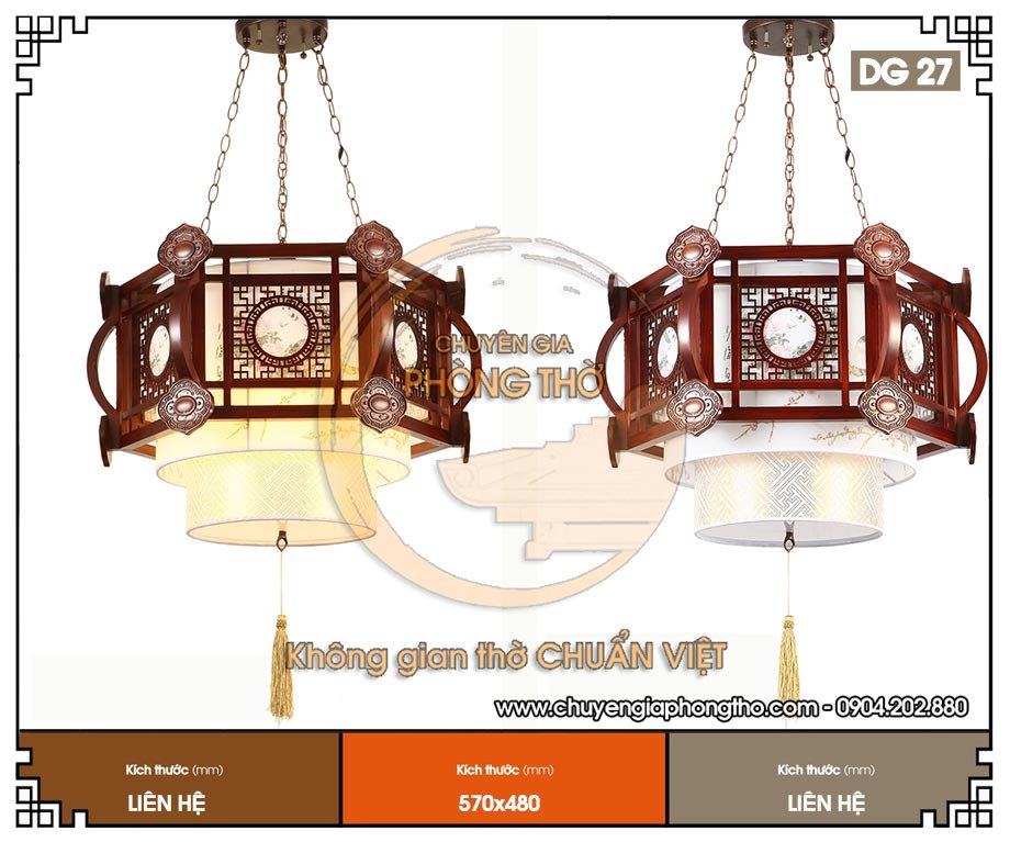 Đèn chiếu sáng phòng thờ DG27 Đèn chiếu sáng phòng thờ DG27