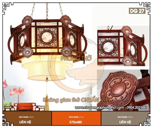 Đèn chiếu sáng phòng thờ DG27