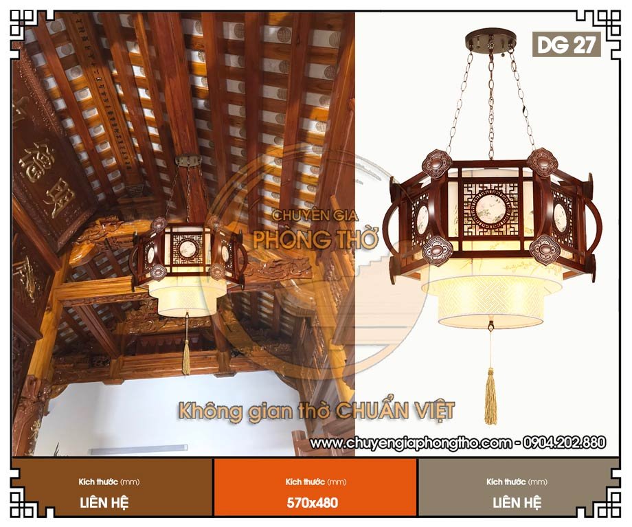 Đèn chiếu sáng phòng thờ DG27 Đèn chiếu sáng phòng thờ DG27