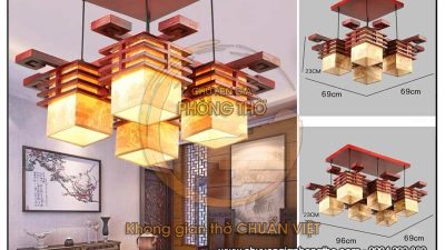 Đèn chùm trang trí phòng thờ DG31