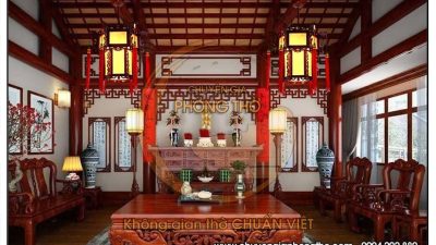 Đèn lồng trang trí phòng thờ DG35