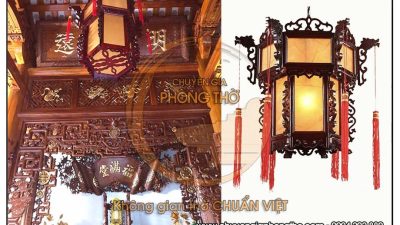 Đèn lồng trang trí phòng thờ DG35