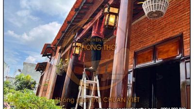Đèn lồng trang trí phòng thờ DG35