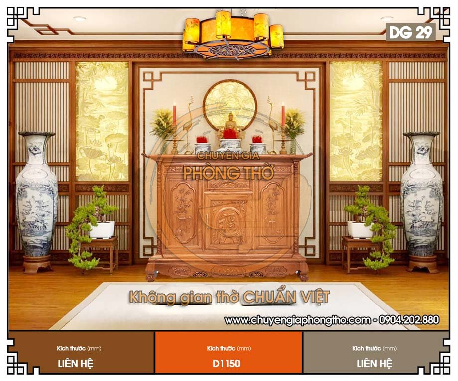 Đèn phòng thờ hình trống DG29 Đèn phòng thờ hình trống DG29