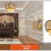 Đèn thả trần phòng thờ đơn giản DG39