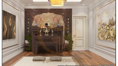 Đèn thả trần phòng thờ đơn giản DG39