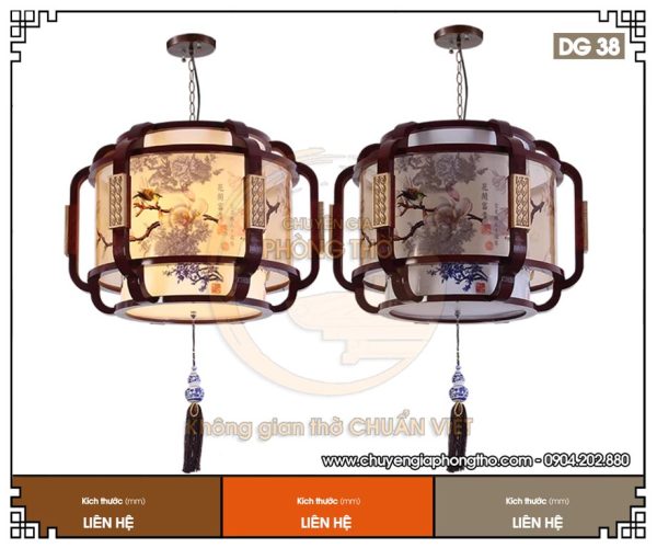Đèn thả trần phòng thờ nhà phố DG38