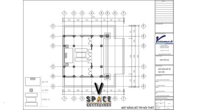 Kiến trúc ấn tượng của nhà thờ họ 2 tầng 2 mái 3 gian tại Quận Dương Kinh, Hải Phòng
