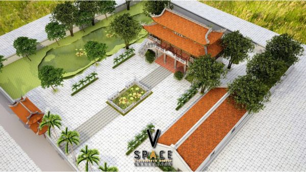 Kiến trúc đặc biệt của nhà thờ họ 2 tầng 8 mái Huyện Phù Ninh, Phú Thọ