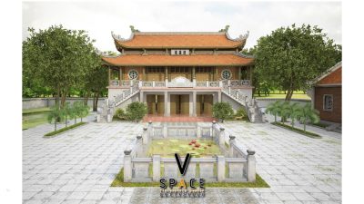Kiến trúc đặc biệt của nhà thờ họ 2 tầng 8 mái Huyện Phù Ninh, Phú Thọ