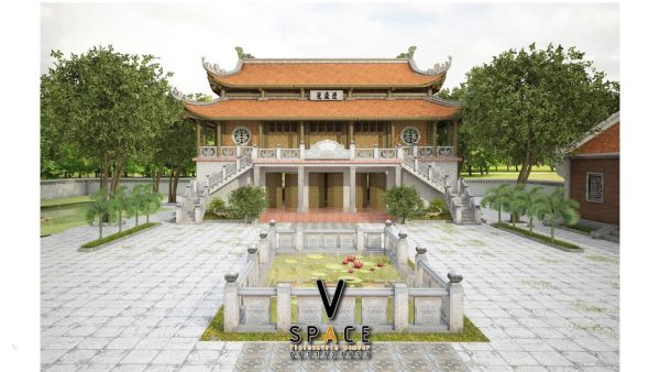 Kiến trúc đặc biệt của nhà thờ họ 2 tầng 8 mái Huyện Phù Ninh, Phú Thọ
