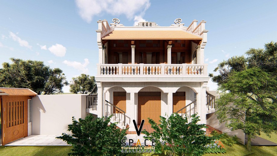 Kiến trúc truyền thống của nhà thờ họ 2 tầng 2 mái Huyện Đức Thọ, Hà Tĩnh Kiến trúc truyền thống của nhà thờ họ 2 tầng 2 mái Huyện Đức Thọ, Hà Tĩnh