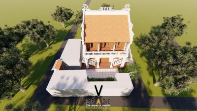 Kiến trúc truyền thống của nhà thờ họ 2 tầng 2 mái Huyện Đức Thọ, Hà Tĩnh