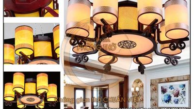 Mẫu đèn chùm cho phòng thờ DG28