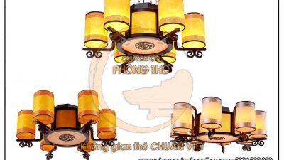 Mẫu đèn chùm cho phòng thờ DG28