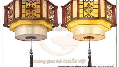 Mẫu đèn phòng thờ chữ thọ DG40