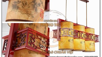 Mẫu đèn thả nhà gỗ DG26