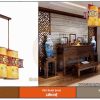 Mẫu đèn thả nhà gỗ DG26