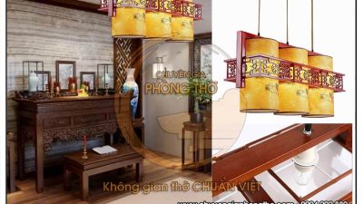 Mẫu đèn thả nhà gỗ DG26