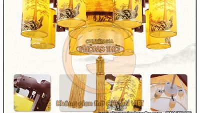 Mẫu đèn trần phòng thờ DG34