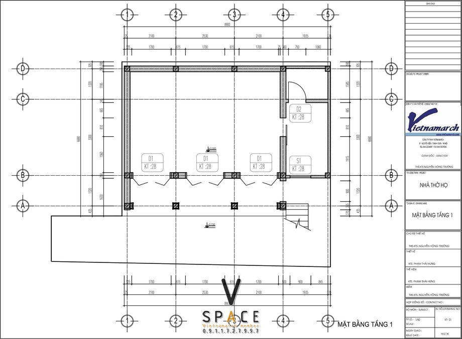 Bản vẽ chi tiết nhà thờ họ 2 tầng 3 gian tại Yên Mỹ Hưng Yên Bản vẽ chi tiết nhà thờ họ 2 tầng 3 gian tại Yên Mỹ Hưng Yên