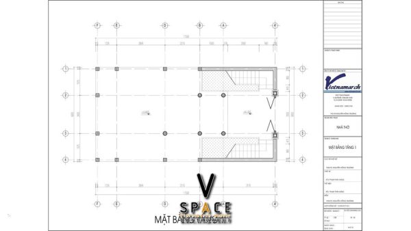 Phối cảnh độc đáo nhà thờ họ 2 tầng 2 mái 3 gian tại Huyện Quan Sơn, Thanh Hoá