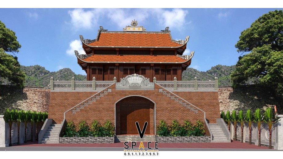 Phương án thiết kế nhà thờ họ 2 tầng 8 mái tại Thị Xã Buôn Hồ, Đắk Lắk Phương án thiết kế nhà thờ họ 2 tầng 8 mái tại Thị Xã Buôn Hồ, Đắk Lắk