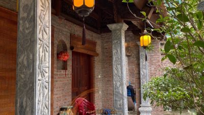 Mẫu đèn treo hiên nhà thờ họ DG43
