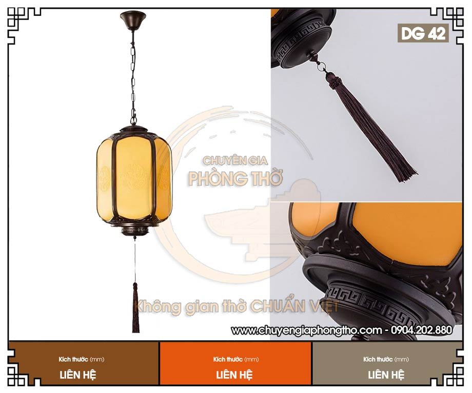 Đèn thả hiên nhà từ đường DG42 Đèn thả hiên nhà từ đường DG42