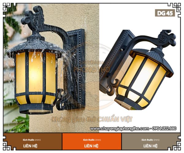Đèn trang trí cột nhà DG45 hiện đại và sang trọng
