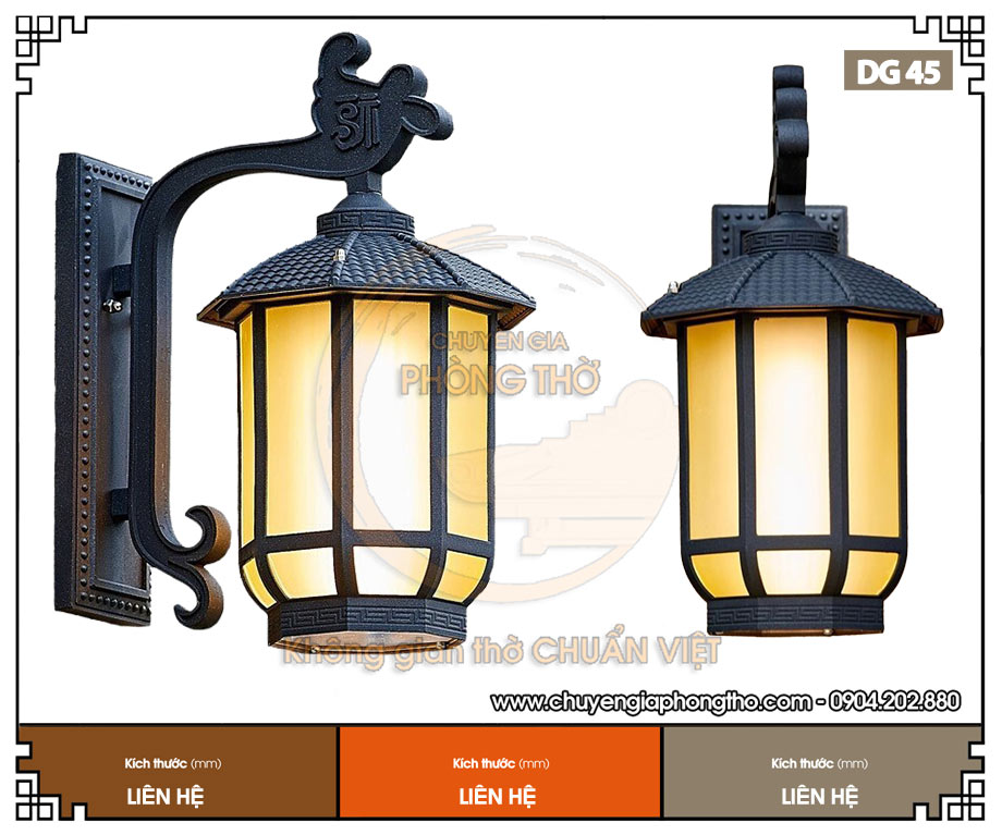 Đèn trang trí cột nhà DG45 hiện đại và sang trọng Đèn trang trí cột nhà DG45 hiện đại và sang trọng