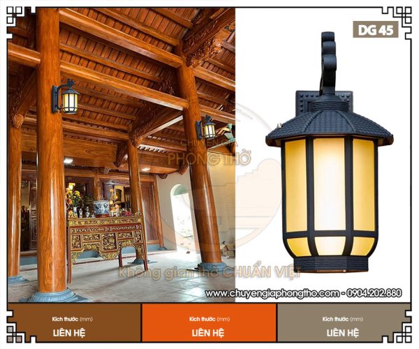 Đèn trang trí cột nhà DG45 hiện đại và sang trọng