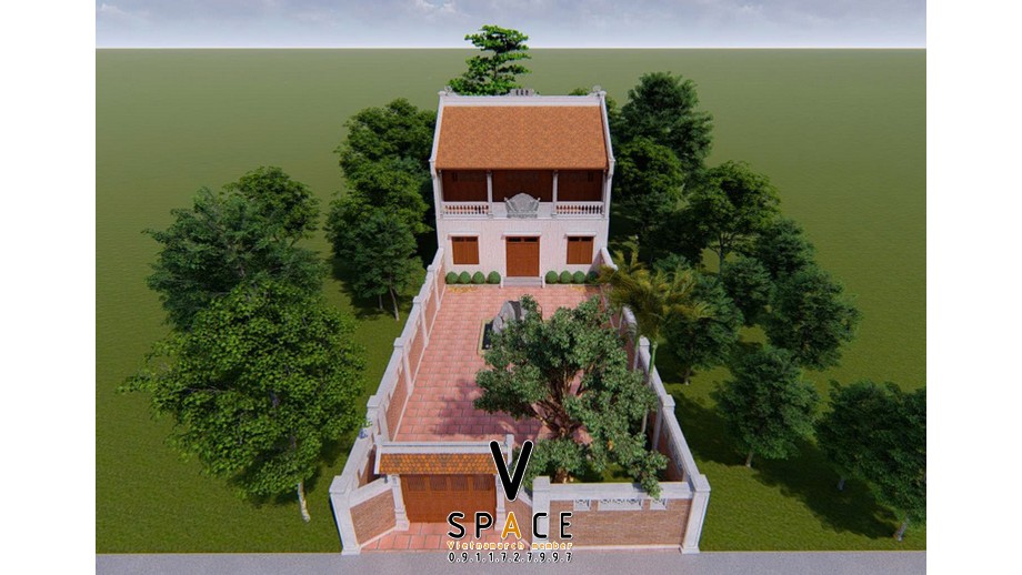 Nhà thờ họ 2 tầng đơn giản tại Huyện Tân Biên, Tây Ninh Nhà thờ họ 2 tầng đơn giản tại Huyện Tân Biên, Tây Ninh