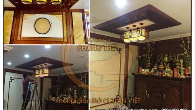 Đèn gỗ Phúc Lộc Thọ DG55