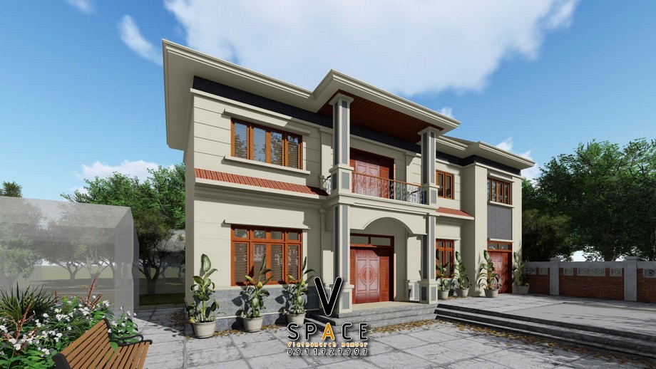 Nhà thờ họ 3 gian 2 mái kết hợp nhà ở tại phường Sông Công, Thái Nguyên Nhà thờ họ 3 gian 2 mái kết hợp nhà ở tại phường Sông Công, Thái Nguyên
