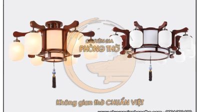 Đèn chùm phong cách á đông DG57