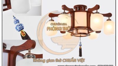 Đèn chùm phong cách á đông DG57