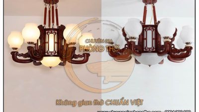Đèn chùm treo nhà gỗ DG59 cao cấp