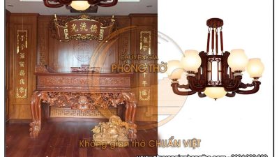 Đèn chùm treo nhà gỗ DG59 cao cấp