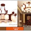 Mẫu đèn chùm trang trí biệt thự DG60