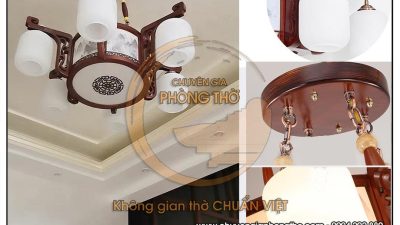 Mẫu đèn chùm trang trí biệt thự DG60