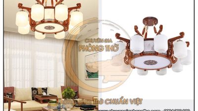 Mẫu đèn chùm trang trí biệt thự DG60