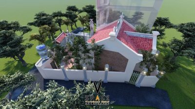 Nhà thờ họ 3 gian 2 mái có hậu cung tại phường Lào Cai