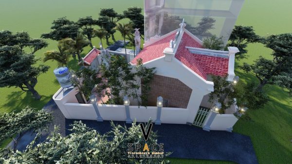 Nhà thờ họ 3 gian 2 mái có hậu cung tại phường Lào Cai